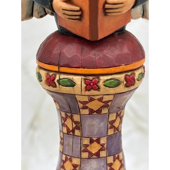 Jim Shore Singing Angel Heartwood Creek 2005 CELEBRATE WITH HARMONY #4002422 11" - Picture 9 of 14